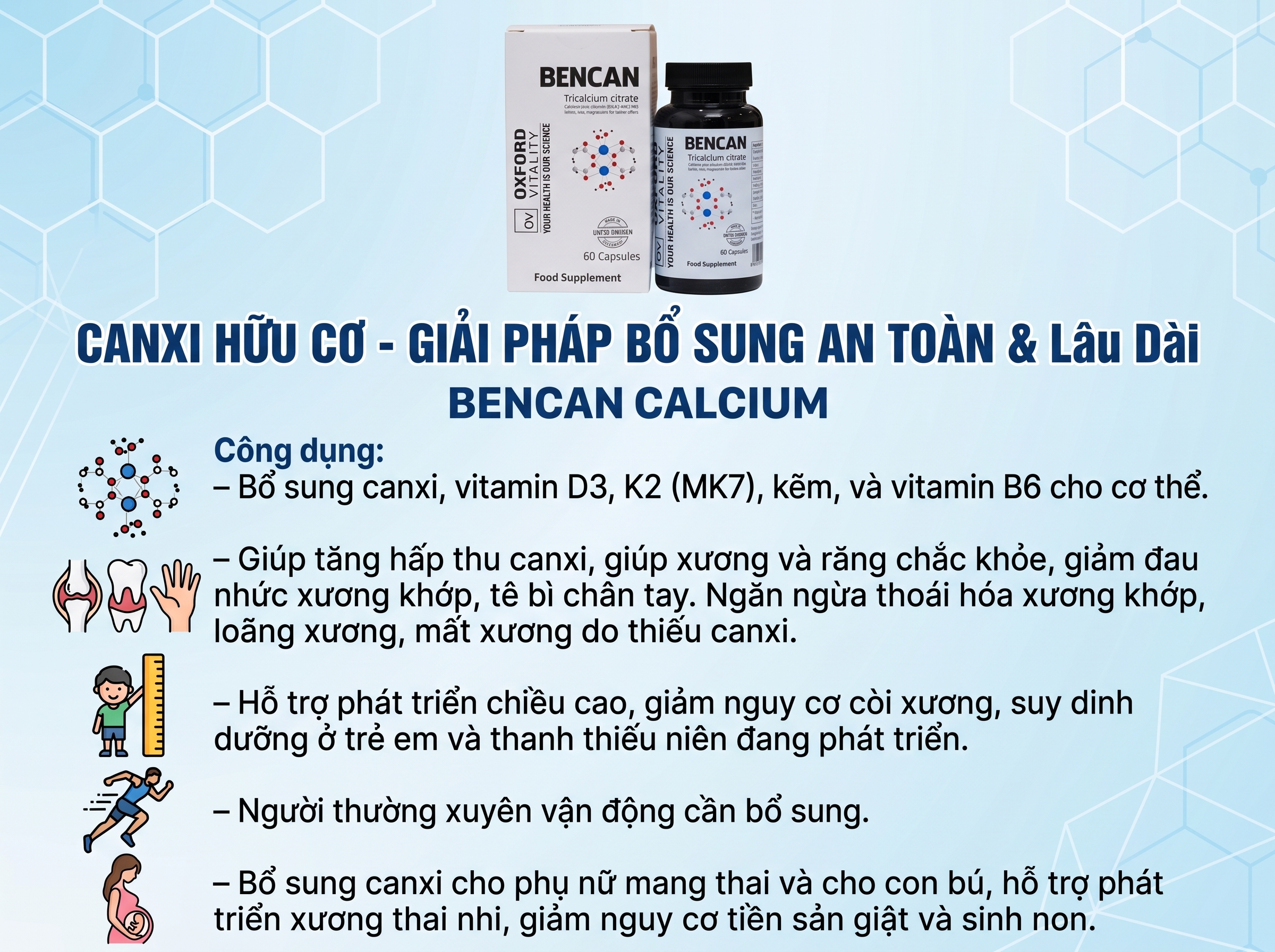 Canxi hữu cơ BenCan