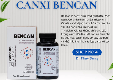 Canxi Hữu Cơ BenCan