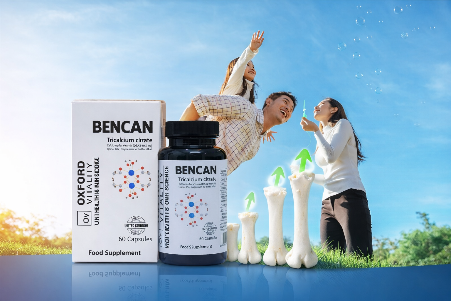 Canxi giúp phát triển chiều cao