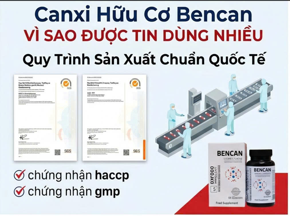 Canxi Hữu Cơ Bencan